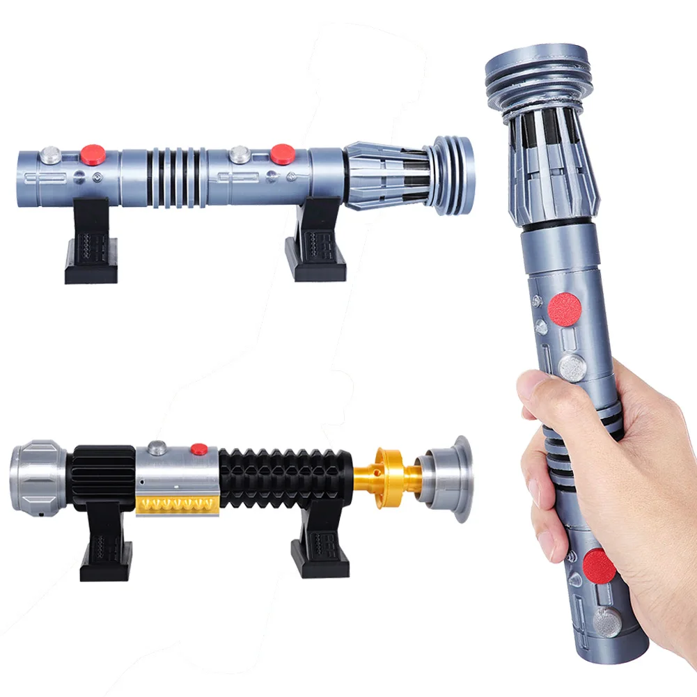 

Fantasia Obi Wan Handle of Light Sword Luke Movie Space Battle Cosplay Disfraz Costume Accessories Men Halloween Carnival Props
