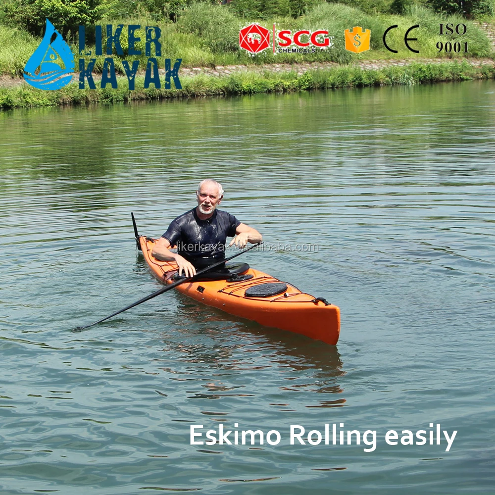 Single Sit-In Ocean Kayak, New Design Sea Touring Boat 2025