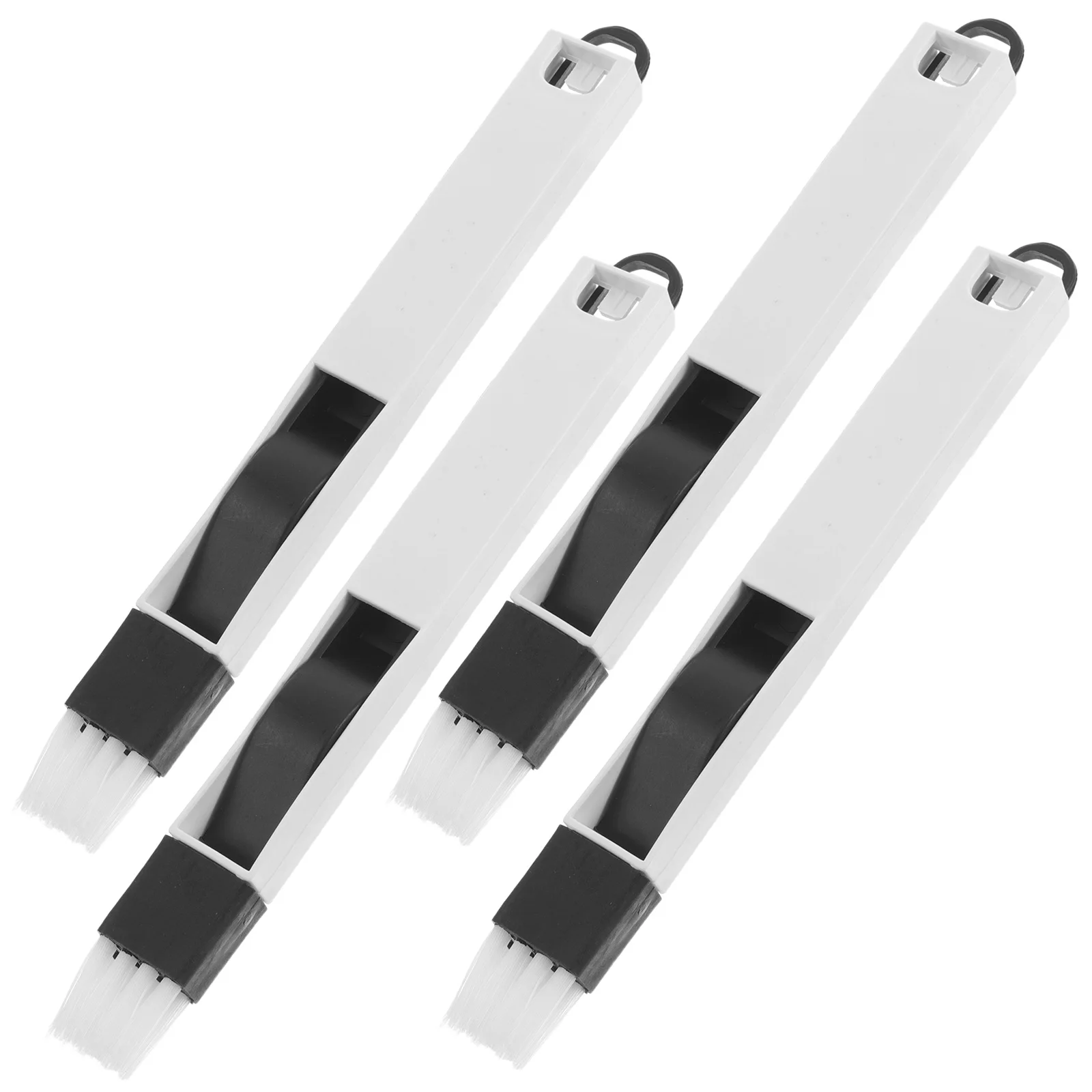 

4pcs Window Cleaner Brushes: Slim Gap Scrubbing Tool For Window Slots Sliding Door Tracks Keyboard Cleaning Small Crevice Dust R