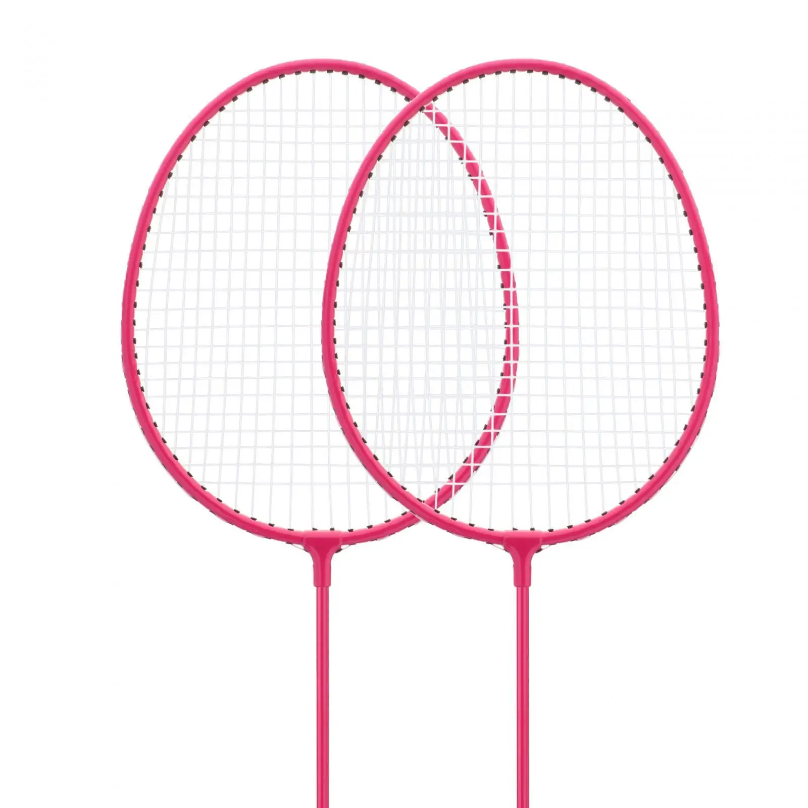 

2Pcs Badminton Rackets Badminton Racquets with 3 Nylon Balls Badminton Shuttlecock for Practice