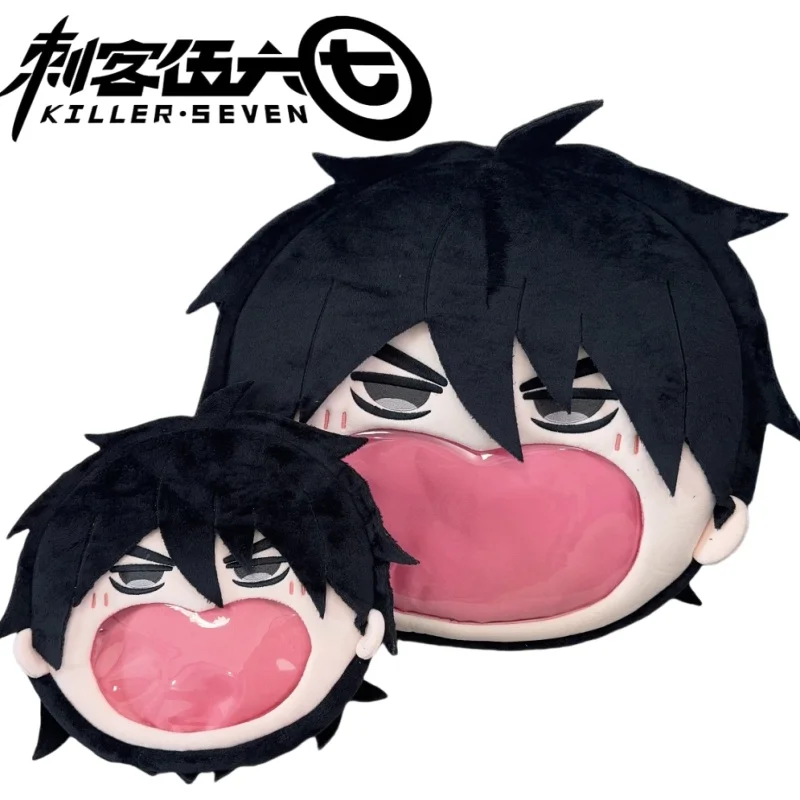 

Плюшевая сумка Killer Seven Bigmouth, мультяшная сумка Killer Seven Itabag, большая емкость для хранения периферийных устройств, праздничные подарки, повседневная мода