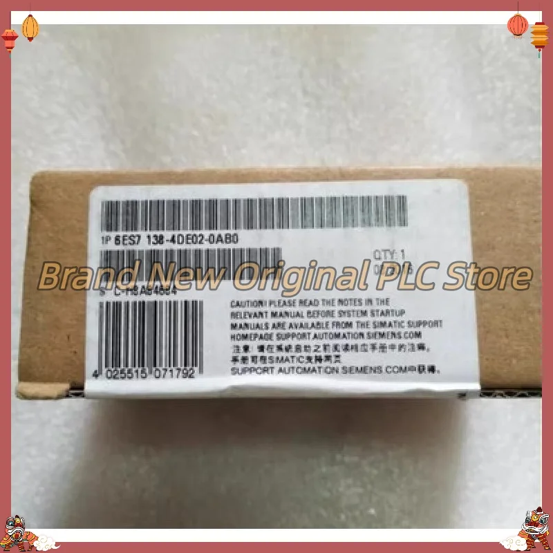 

New module 6ES7138-4DF01-0AB0 6ES7138-4FA04-0AB0 original