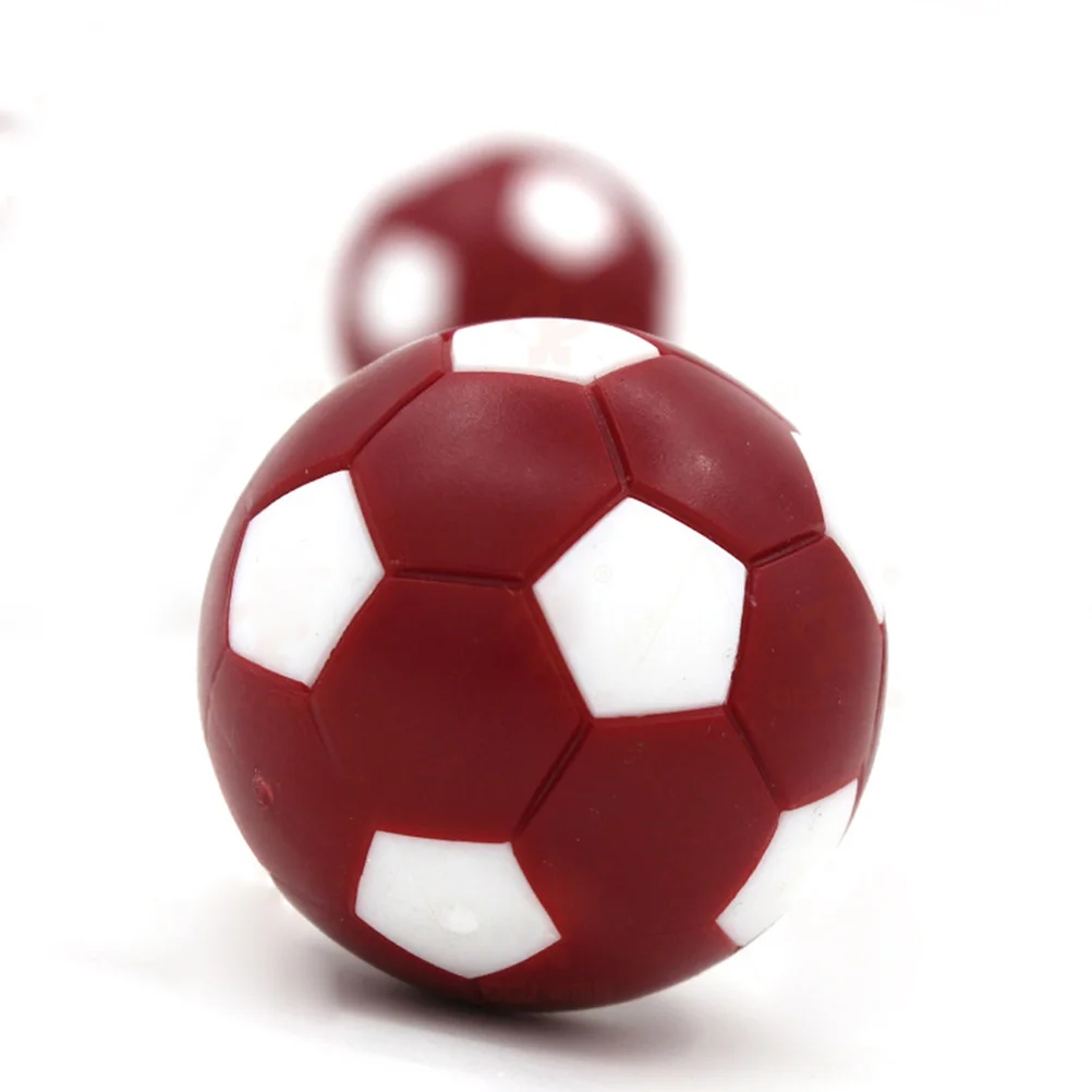 

12Pcs Mini Table Football Balls Plastic Replacement for Standard Size Foosball Tables Soccer Pattern Game Accessories