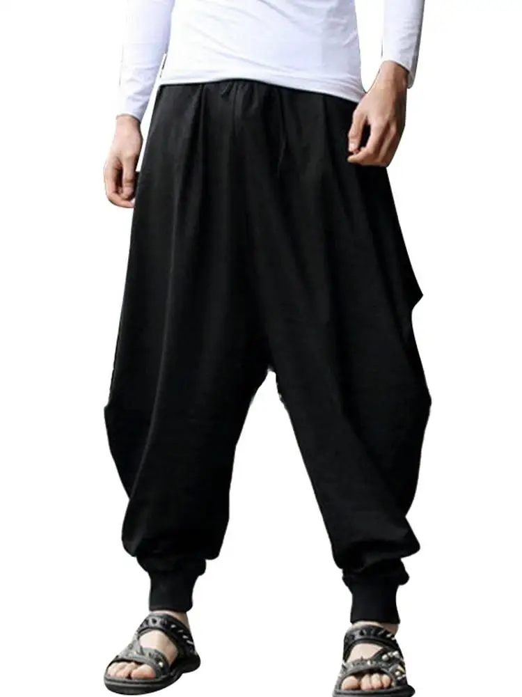 Plones sueltos Harun, plones farol de pie pequeño, plones casus para hombre, cintura media, longitud corta, tu...