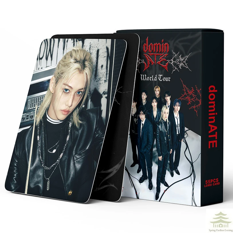 KPOP Stay ATE Domin World Tour Merch Photocard Album Lomo Cards Bangchans Photobook Colección de Tarjetas para Fans Póster Postal Regalo