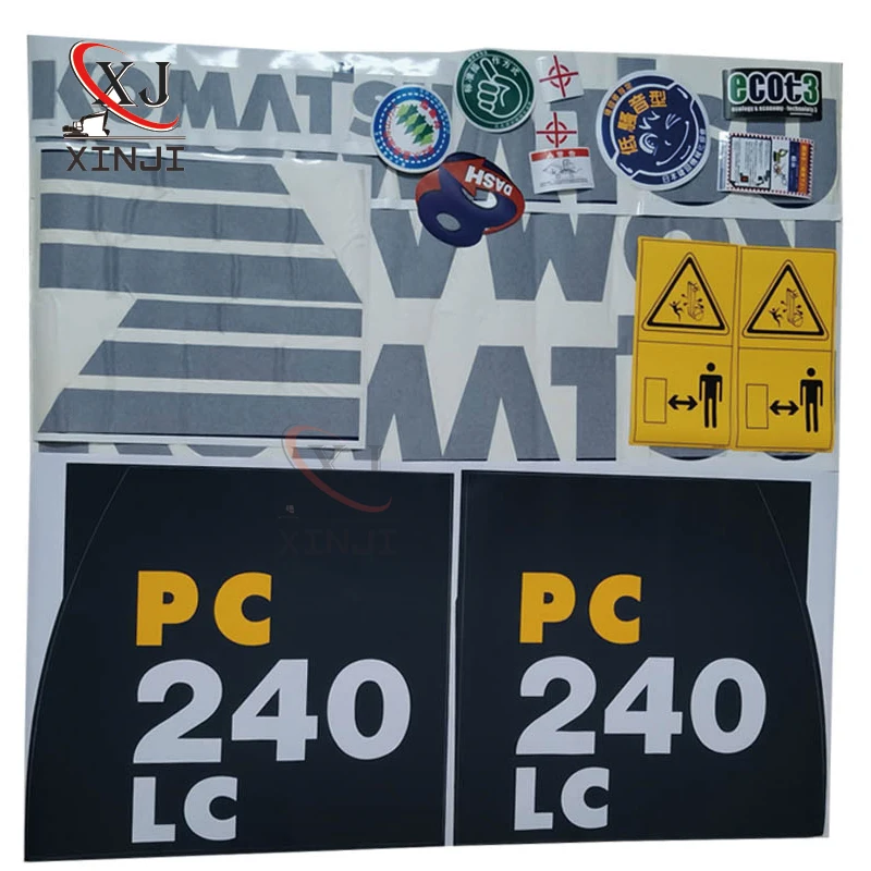 

Полные автомобильные наклейки для экскаватора Komatsu PC60 130 200 220 360-6-7-8