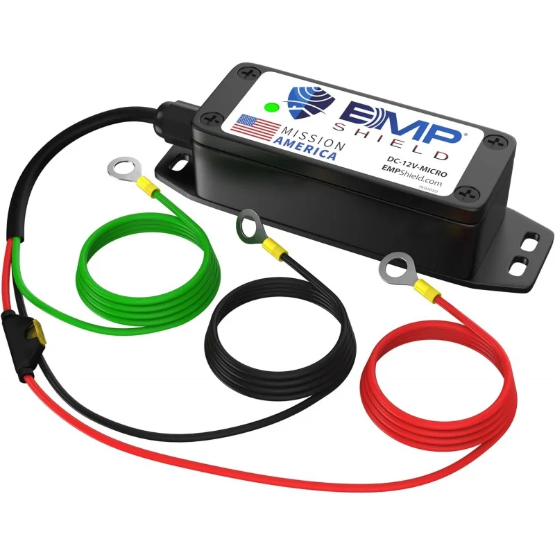 – Micro Vehicle EMP Protection 12 Volt DC for Car and Truck (DC-12V-), Solar Flare, Surge