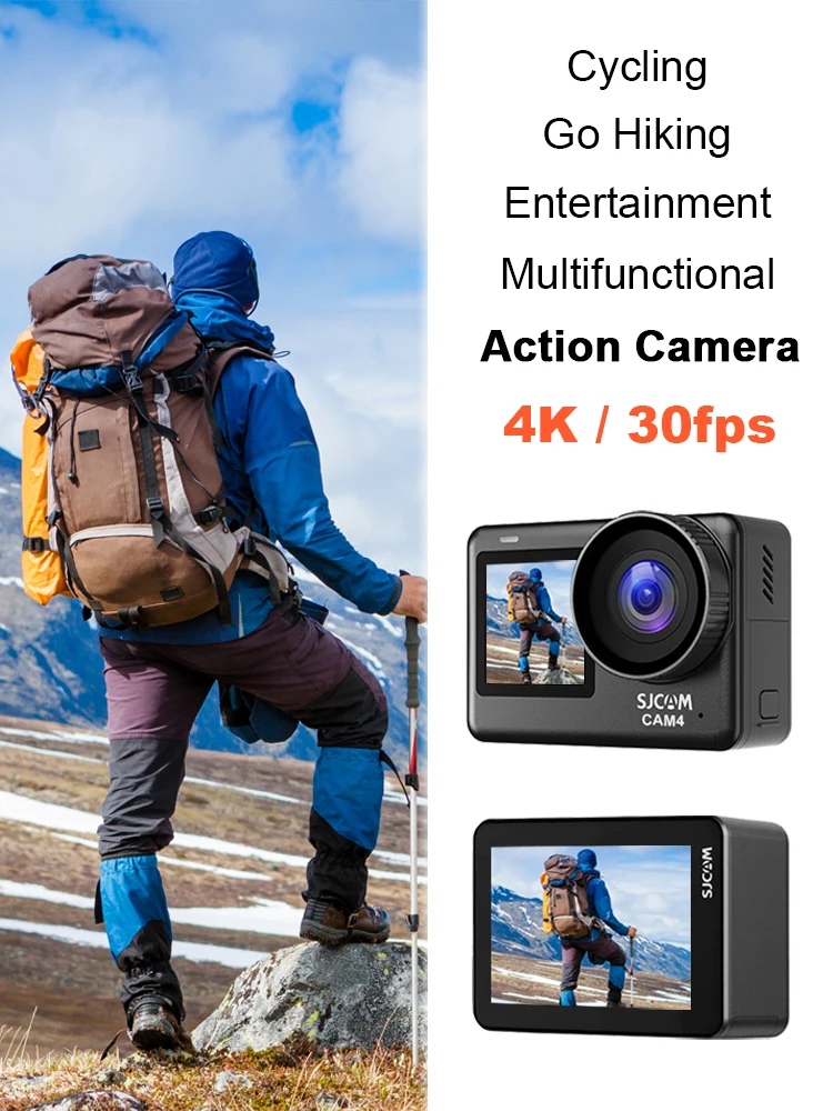 SJCAM Flagship SJ11 of CAM4 Action Camera 4K 2.33" touchscreen waterdicht 5G WiFi actieve HDR video actioncam camera sport - afbeelding 2