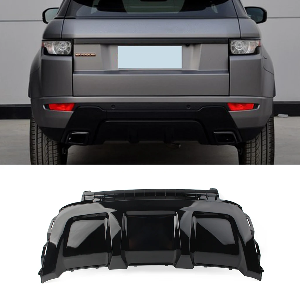 1Pcs Rear Bumper Cover Trim Plate Board for Land Rover Range Rover Evoque 2010 2011 2012 2013 2014 2015 2016 2017 2018