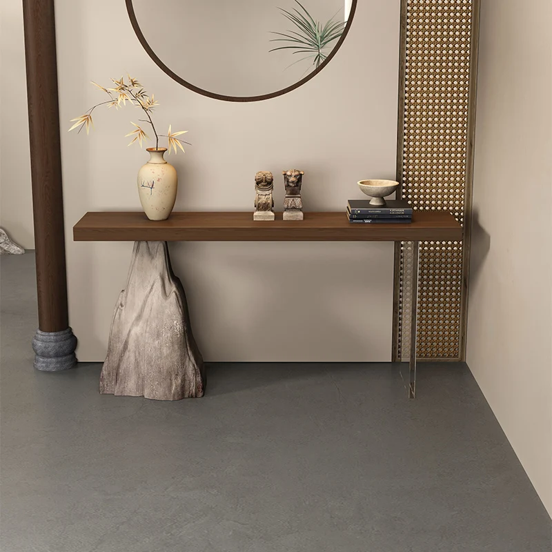 

Unique Roman Console Tables Vintage Industrial Rustic Acrylic Console Tables Mid Century Chic Meuble Salon Furniture Living Room