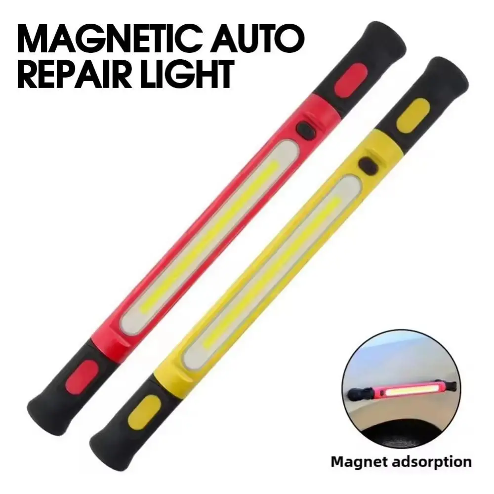 Super Bright LED Work Light Rotating Magnetic Base Rechargeable Magnetic Work Inspection Lamp Durable 5200mAh