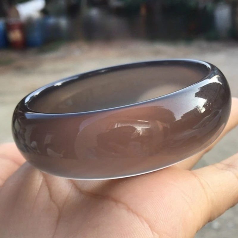 

Хит продаж: натуральный браслет из нефрита Баранглет ручной работы, вырезанный вручную, с эффектом пурпурного пепла, шириной 56-64 мм, модный, для мужчин и женщин, талисман на удачу, подарок.