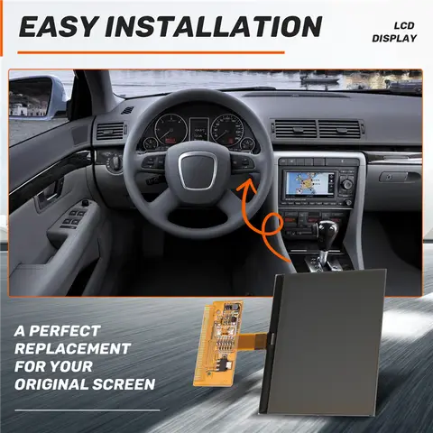 10 best sales audi a4 b5 lcd display - №5