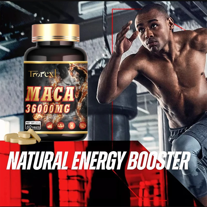 Maca 36000 mg, Hormone Balance, Supports Reproductive Health Natural Energizer