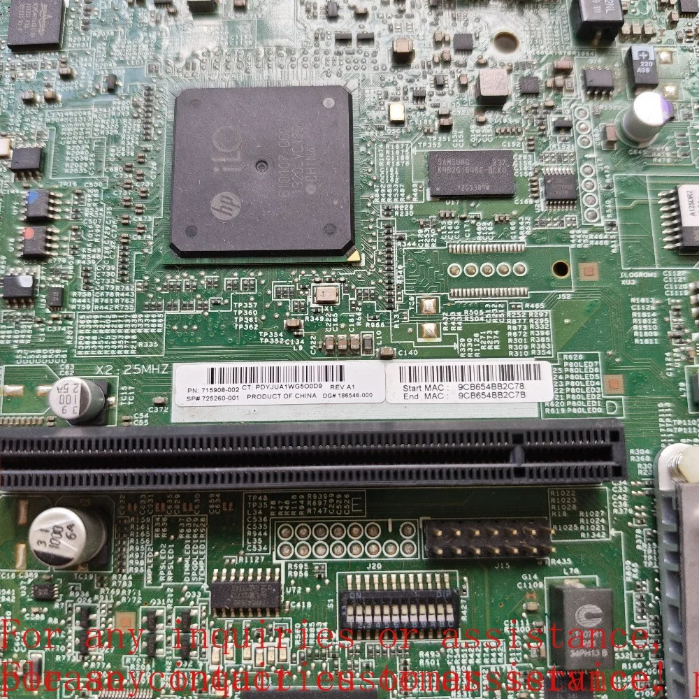 For HP ProLiant DL320E G8 V2 System Board 715908-002 725260-001 Server Mainboard
