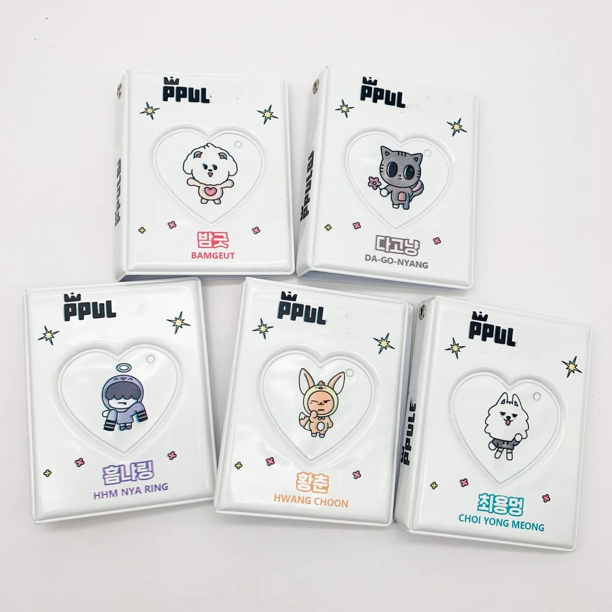 Kpop Soobin Yeonjun 16P Cards Album Cartoon Cute Korean Style Photos Storage Binders Book BEOMGYU TAEHYUN Fans Collection Gifts