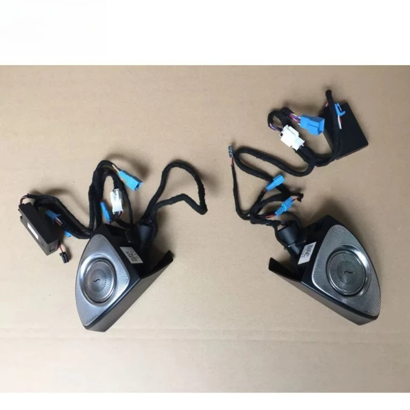 For Mercedes S-Class W222 2014-2020 7&64 Color Optional High End 3D Interior Car Speakers ABS Audio Parts