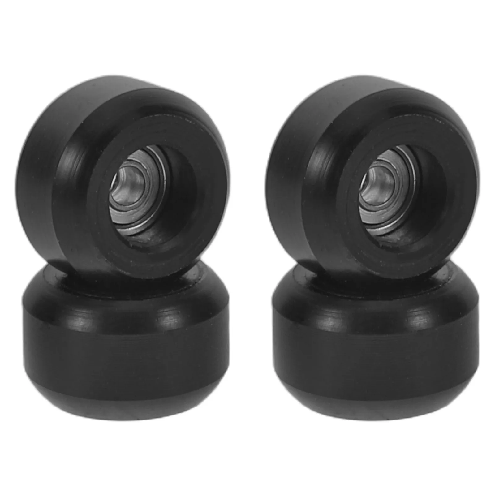 

4Pcs Fingerboard Wheels with Precision Bearings Pom Material for High-Speed Stability Indoor Outdoor Tricks Finger Skateboard