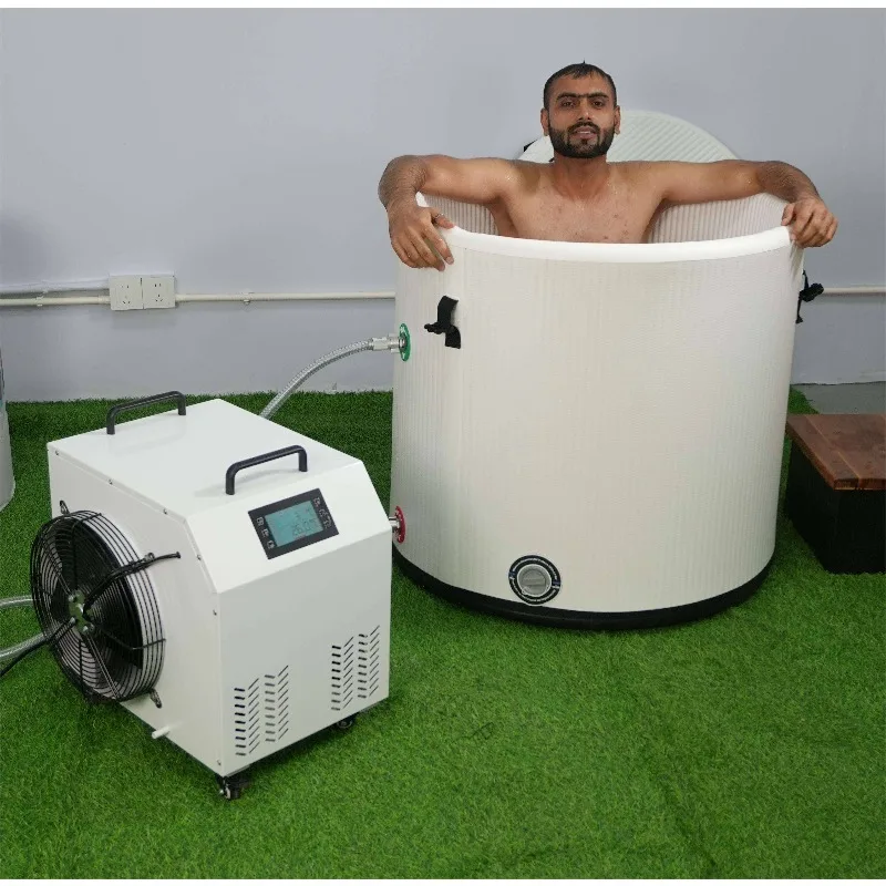 XMSJ Portable Ice Bath Chiller For Bath Athlete Fitness Recovery Pump-Cooled Cold Water Plunge Tub With Water Chiller Accessorie