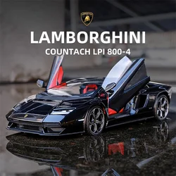 Maisto 1:18 Lamborghini Countach LPI 800-4 Sports car Simulation Diecast Metal Alloy Model Car kids toys collection gifts B804