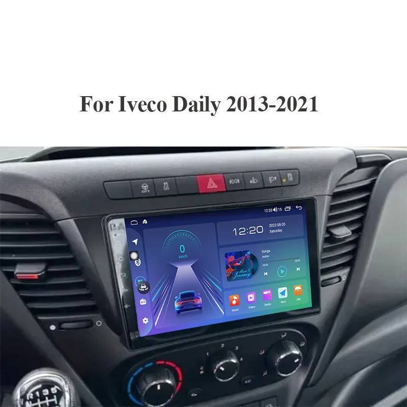 Radio samochodowe Android 16 dla Iveco Daily 2013-2021 Nawigacja GPS Android Auto Stereo Odtwarzacz Multimedialny Carplay WiFi Unit 4G Bez 2din — 2
