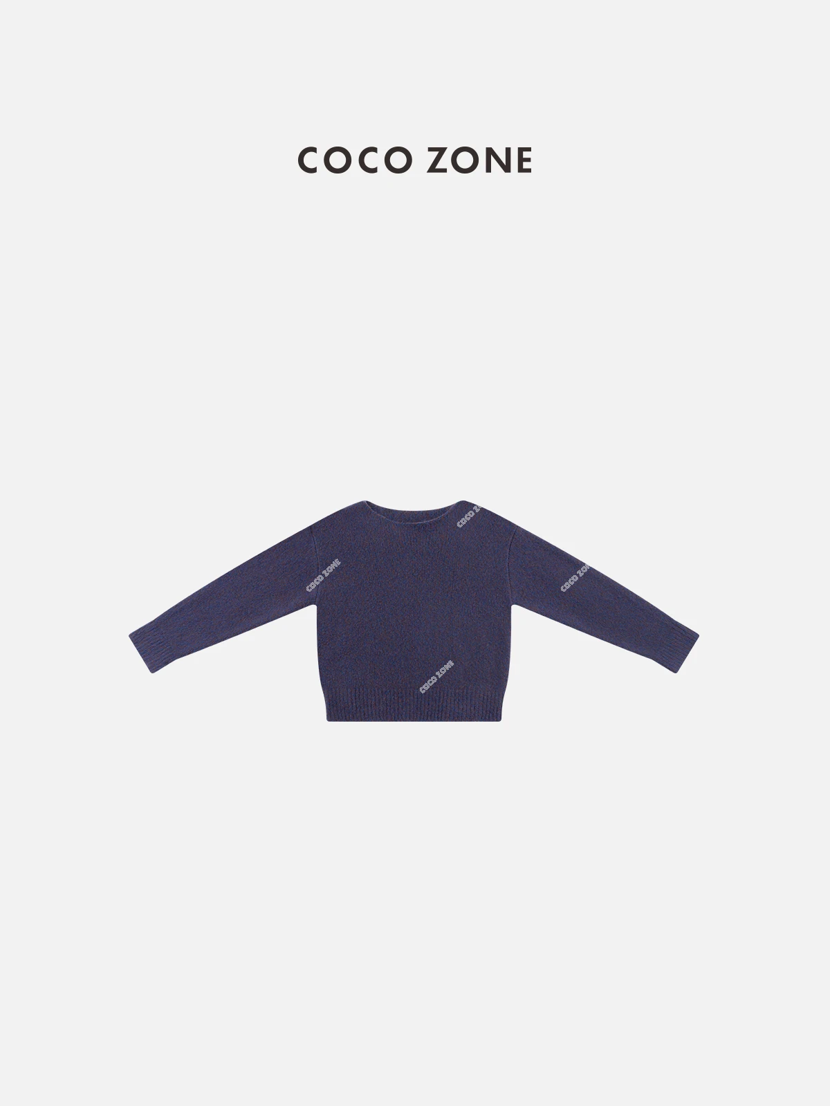 

Lazy Sle Long Sve Knitted Sweater Simple Overhead Top C2350 Korean Version Regular Fit Wool Blend Spring Faion