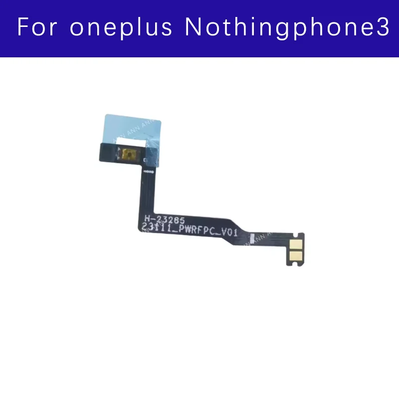 

Volume Power Flex Cable For OnePlus Nothingphone3 On Off Power Volume Mute Side Button Flex Ribbon