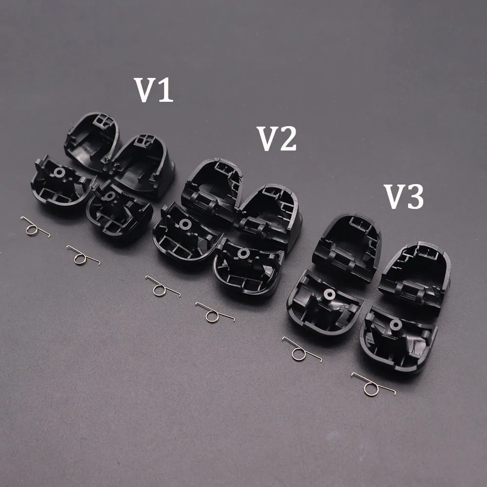 10 Sets für L1 R1 L2 R2 Trigger-Tasten mit Feder-Ersatz für PS5 V1 V2 V3 Controller, komplettes LR-Tasten-Reparatur-Kit für PS5