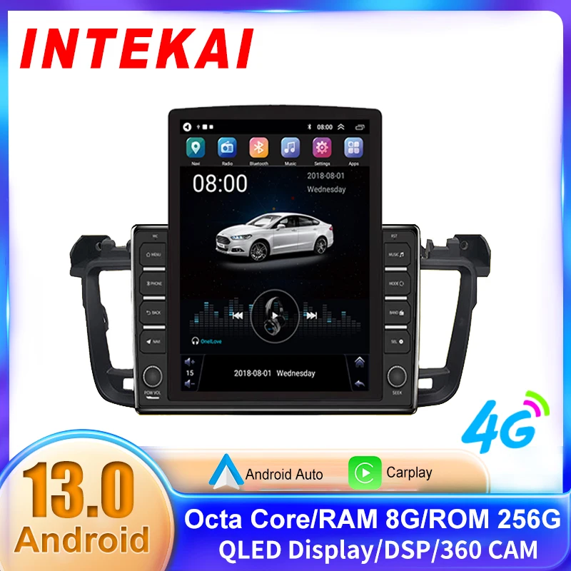 

9.7" Vertical Style Tesla Carplay Screen Android Bluetooth Car Radio GPS Navigation Multimedia Player For Peugeot 508 2011-2018