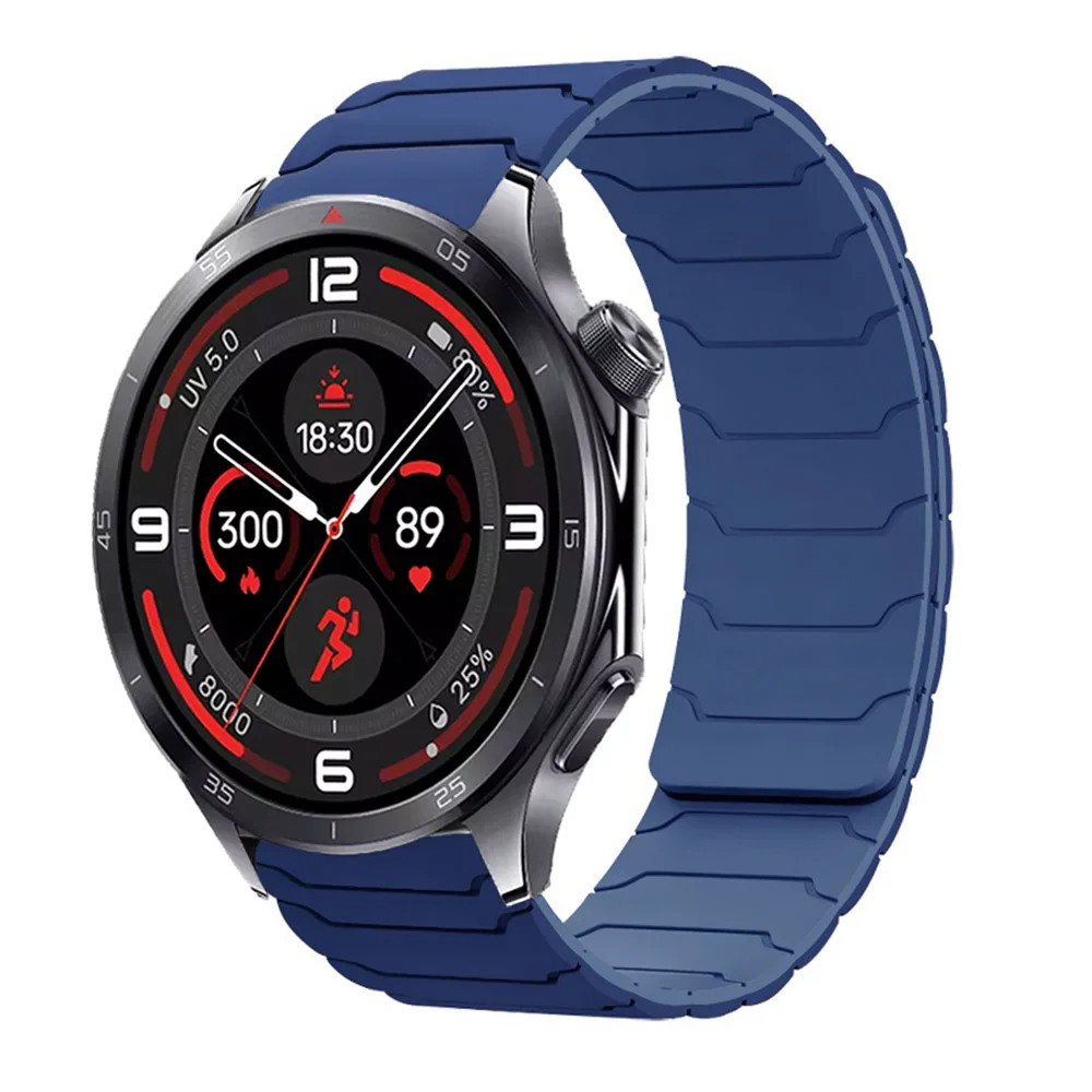 20/22 mm magnetisches Silikonarmband für OnePlus Watch 3 2 2R Armband Armband für OnePlus Watch 46 mm/OPPO Watch X/X2/4 Pro Correa