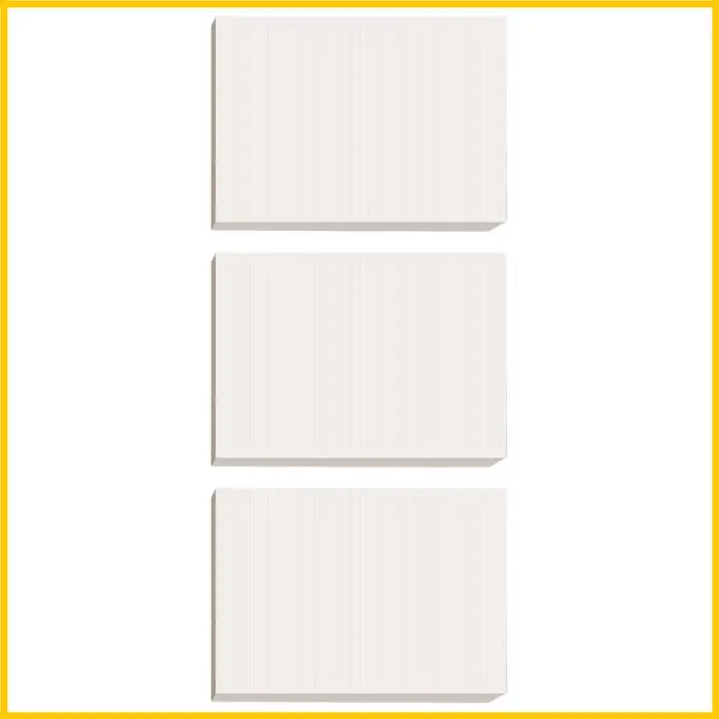  3 Pcs Writing Pad Set Blank Note Pads Draft Paper Graphing Pad Calculation Pad