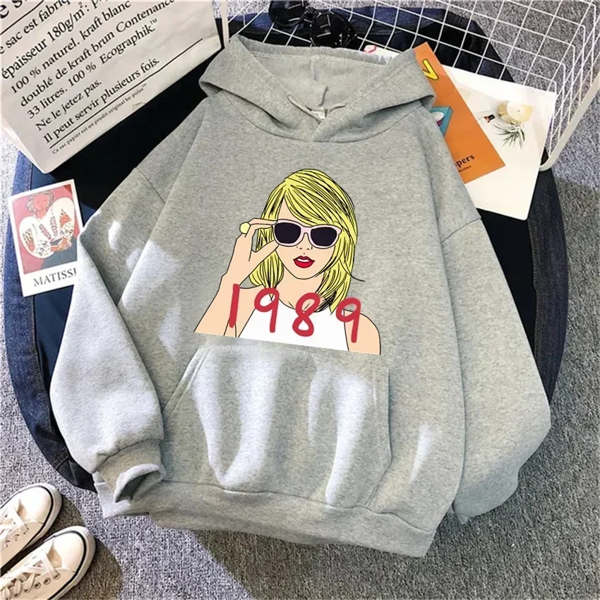 Taylor The Eras Tour Print Oversized Pullover Hoodies Women Men Streetwear Unisex Sweatshirt Midnight Album Swift Womens Hoodie