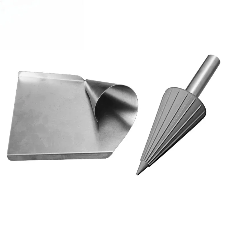 صانع مخروط الآيس كريم اليدوي قالب مخروطي الوافل صانع مخروط صغير الحجم