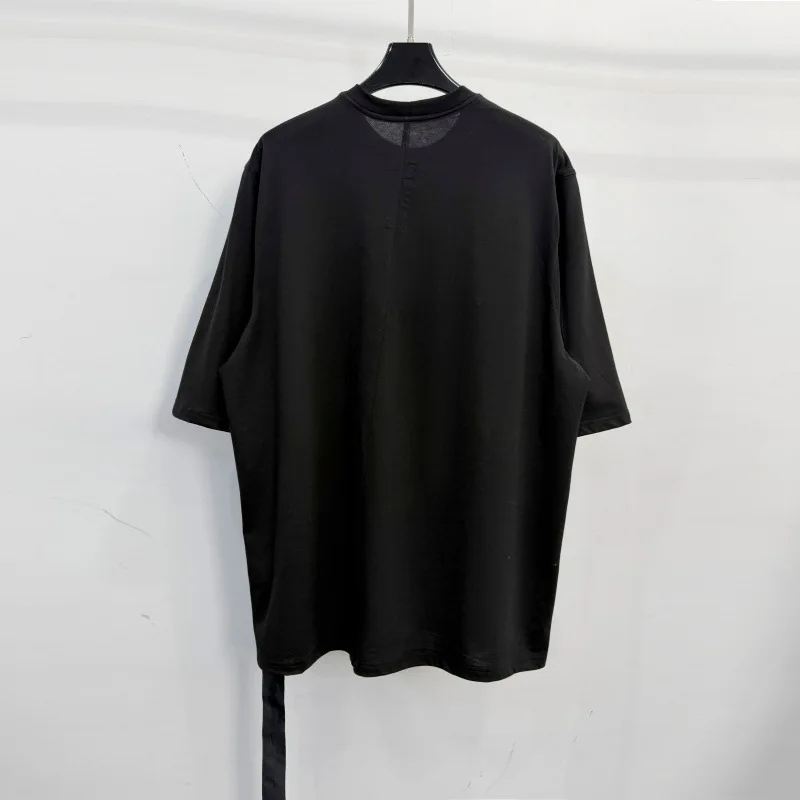 26 High Street Dark Gothic Mechanical Graphic Print Oversized Short Sleeve T-Shirt Hip Hop Fashion Tee