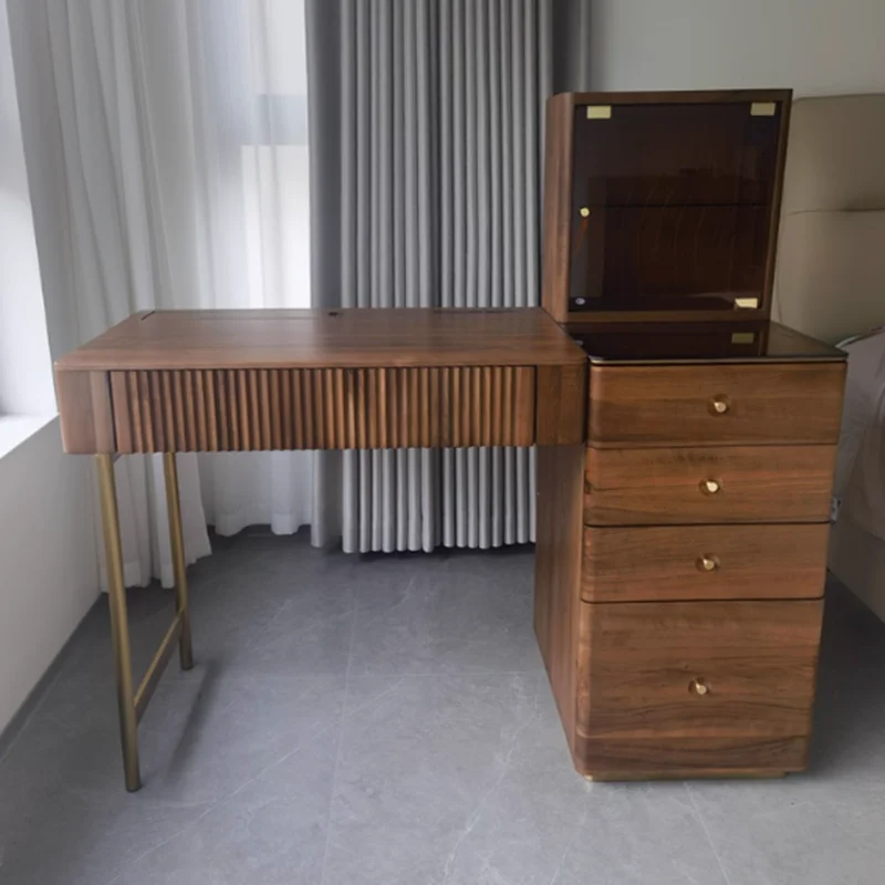 Organizador do quarto vaidade mesa sala de estar café europeu vaidade computador feminino comoda pra quarto móveis pós-modernos