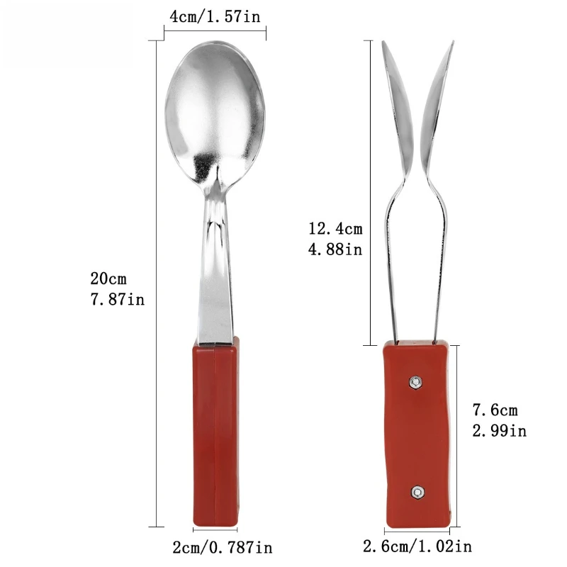 Hand Percussion Musical Spoons Instrument Folk Rhythm Spoons with Castanet Clap Sound for Stage Performance Gift view 6