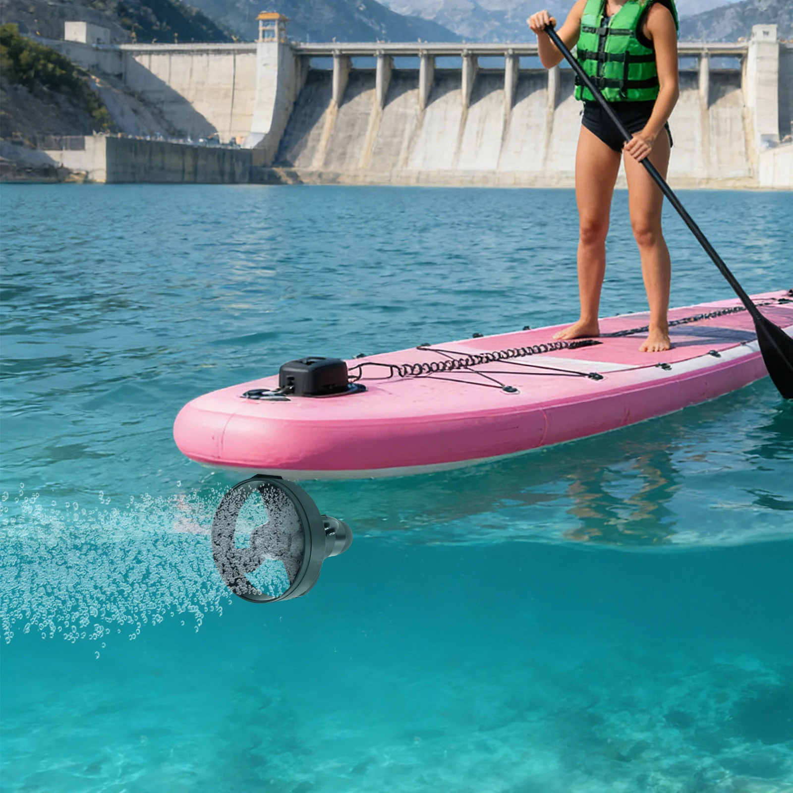 288W SUP Propeller Propulsion Surfboard Underwater Thruster Stand up Paddle Board Motor for Surfing And Water Sports