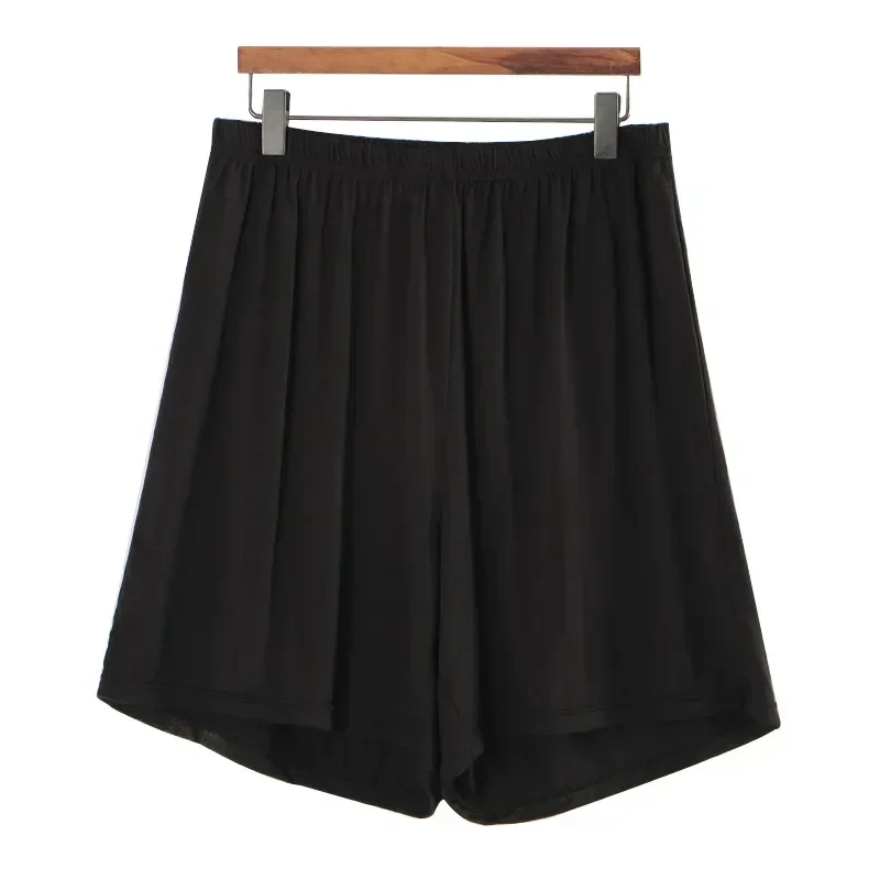 Man Short Waist Pants Cotton Breathable Homewear Sleeping Beach Bottoms Elastic Male Shorts Men Sleep Summer Loose Solid