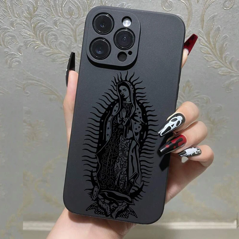 Jesus Christ Soft Phone Case for Samsung S25 S22 S24 Ultra A55 A53 A54 A52 A34 A35 A33 S20 S21 FE S23Plus A14 A13 A15 A16 Cover image 2