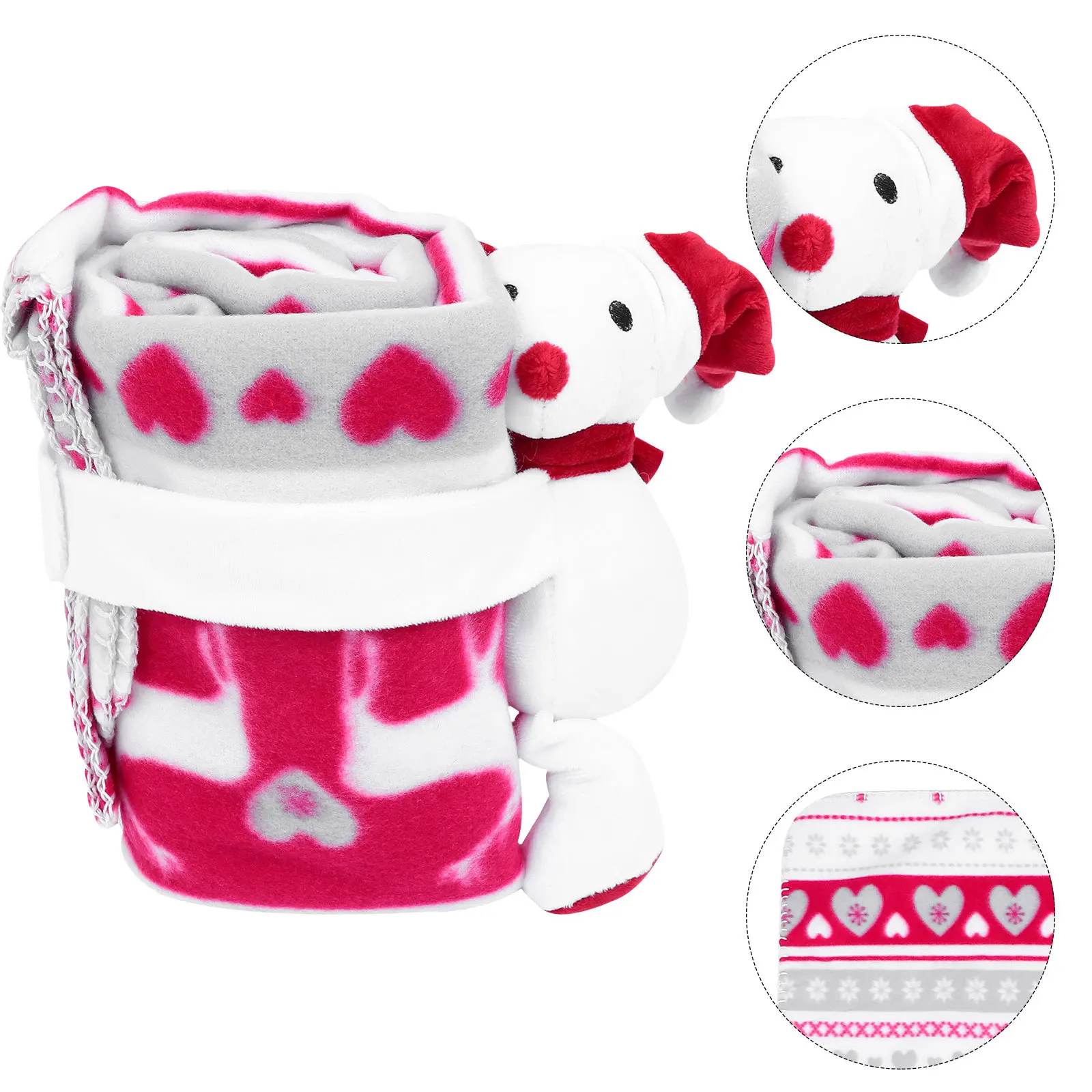 ผ้าห่มตกแต่งลายการ์ตูน ลายคริสต์มาส ผ้าโพลีเอสเตอร์นุ่มสบาย พิมพ์ลายสวยงาม ของขวัญน่ารักสำหรับเด็กผู้หญิง