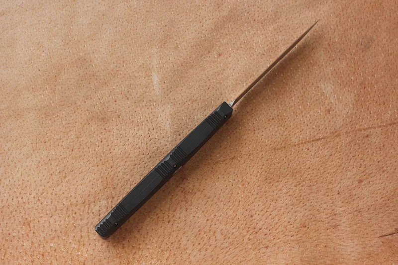 VESPA NEMESI 4, M390 Stone Wash/DLC-Klinge, 7075-Griff, Outdoor-Messer