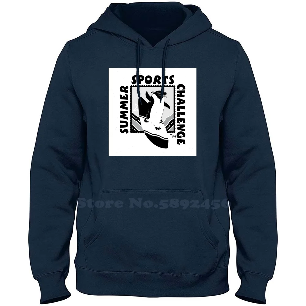 Summer Sports Challenge Logo High-quality 100% Cotton Hoodie New Graphic Sweatshirt