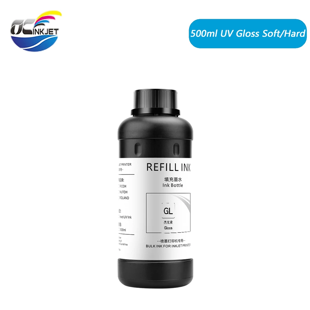 OCINKJET-brillo UV Universal para impresora Epson DX5, DX7, TX800, 500ML