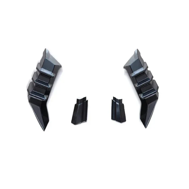 Rear Diffuser Rear R Style Spoiler for Honda Civic 2016-2021 10th Hatchback FK4 FK7 Modification Body Kit Lower Bumper Guard