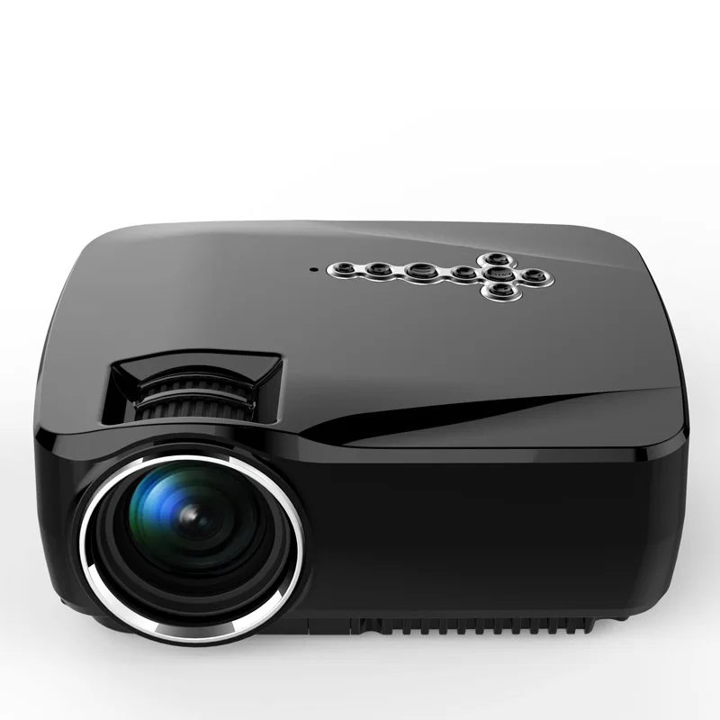 NEW 4 inch Projector Screen Home Multimedia Wireless Bluetooth 3D Office Home Theater Projector with English manual