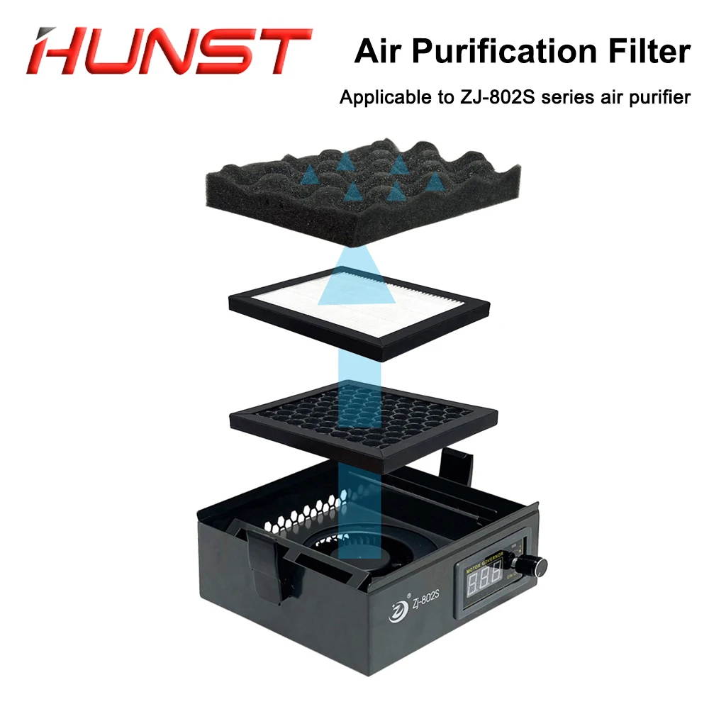 HUNST ZJ-802S Filter Element P - огляд і ціна Industrial Laser Fume Extractor