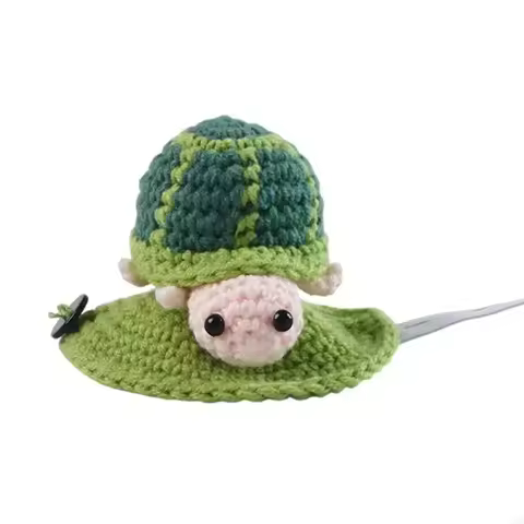 Soft Knitted Turtles Clothing Funny Design Comfortable Wear Small Pet Costume for Parties and Outdoor Event Gathering