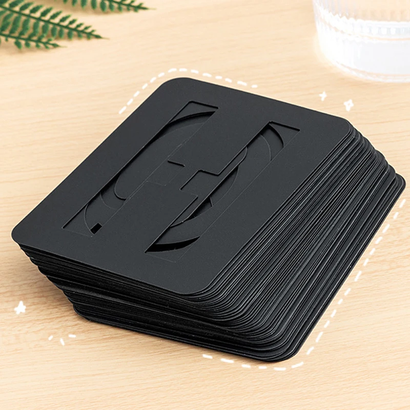 42PCS Number Alphabet Stencil Wall Art Hollow Stencil Embossing Stencil Alphanumeric Symbol Sign Craft Hollow Embossing Template