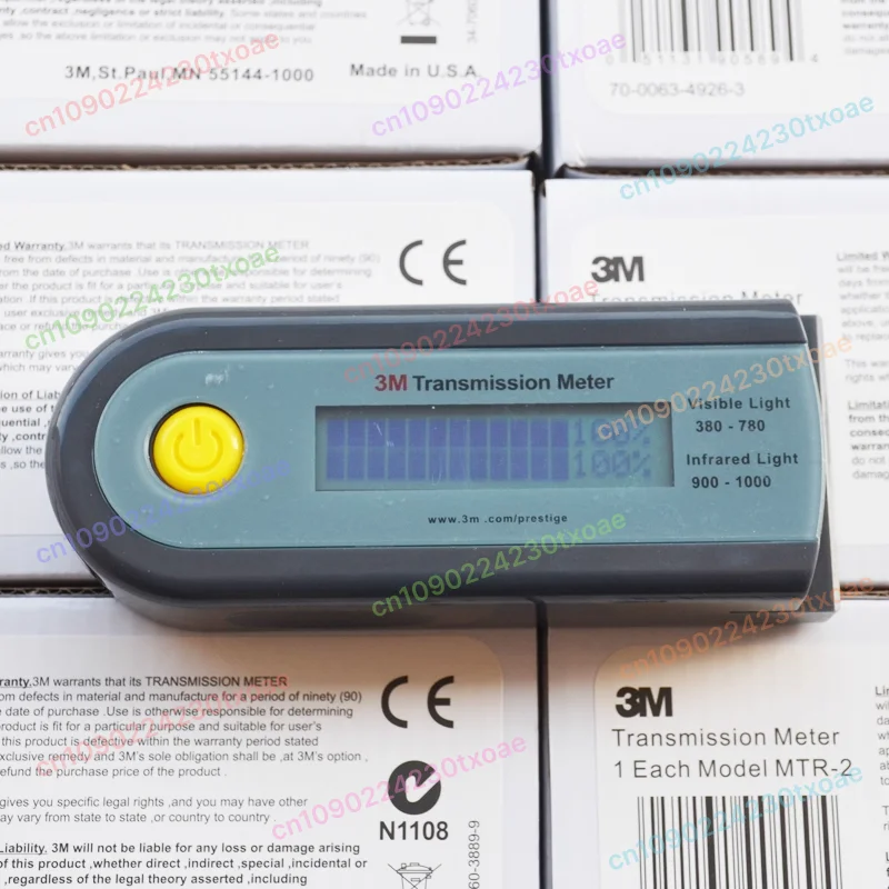 

Car Window Tint Meter Check UV IR Heat Rejection Measure Visible Light Transmittance for Automotive Glass Film Installation