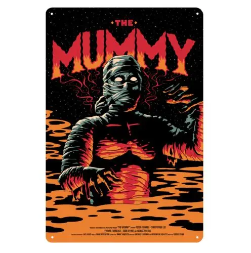 

The Mummy Movie Metal Poster Tin Sign 20x30cm Collectable Plaque